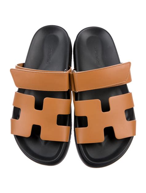 hermes pool sandals|Hermes chypre shoes.